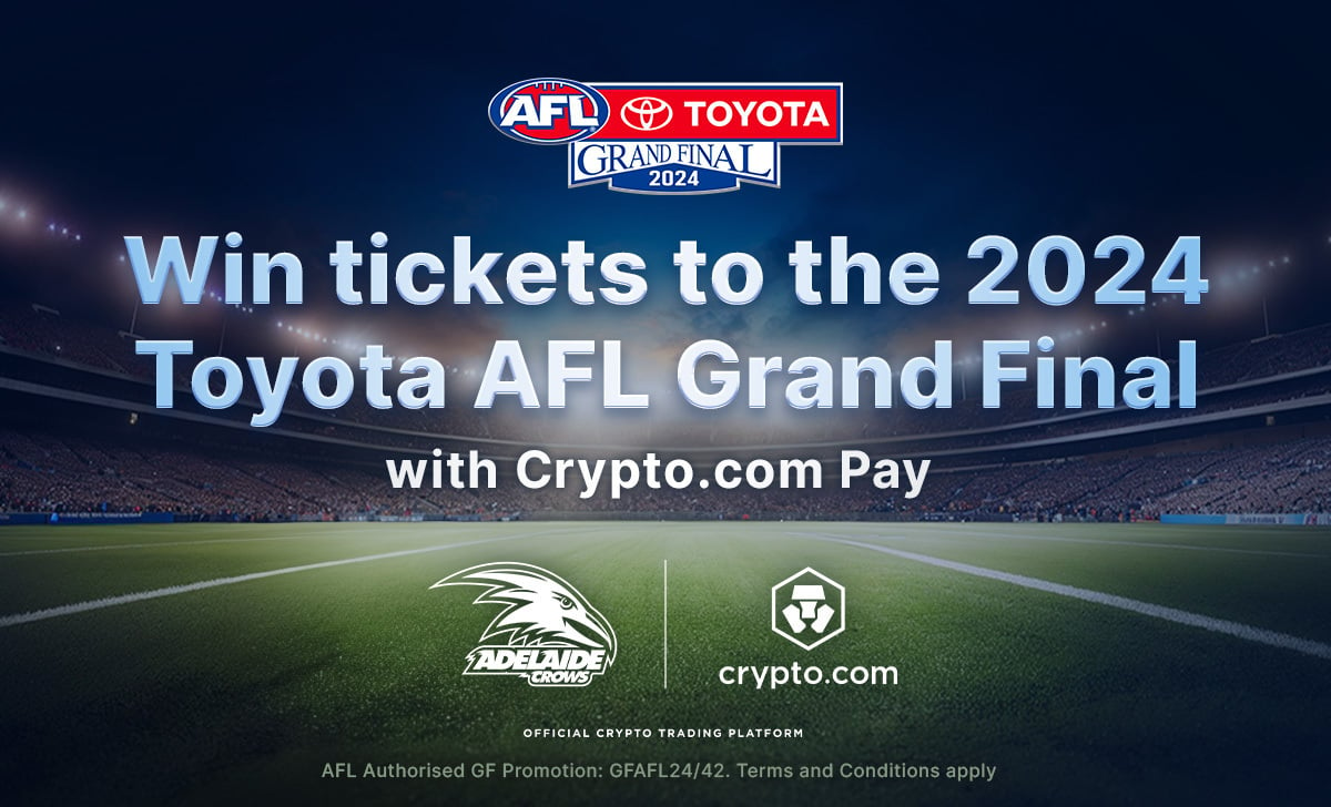 Spend with Crypto at Adelaide Oval for your chance to WIN! 